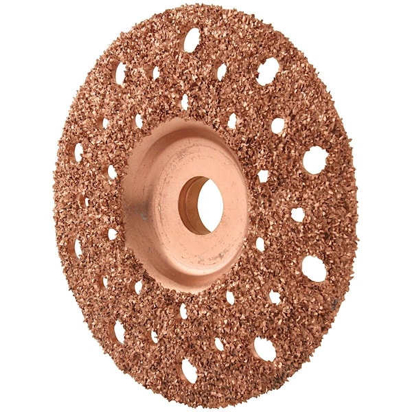 Allstar Performance 4 in. Dia. 23 Grit Flat Grinding Disc; 0.62 in. Arbor Hole ALL44181 - main